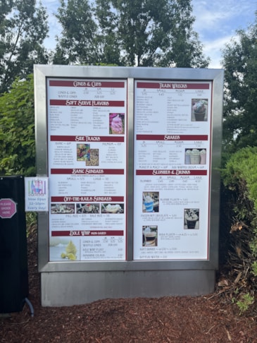 Menu Signs & Price List Signage