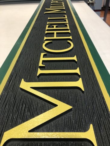 Carved & Routed Wooden Signs