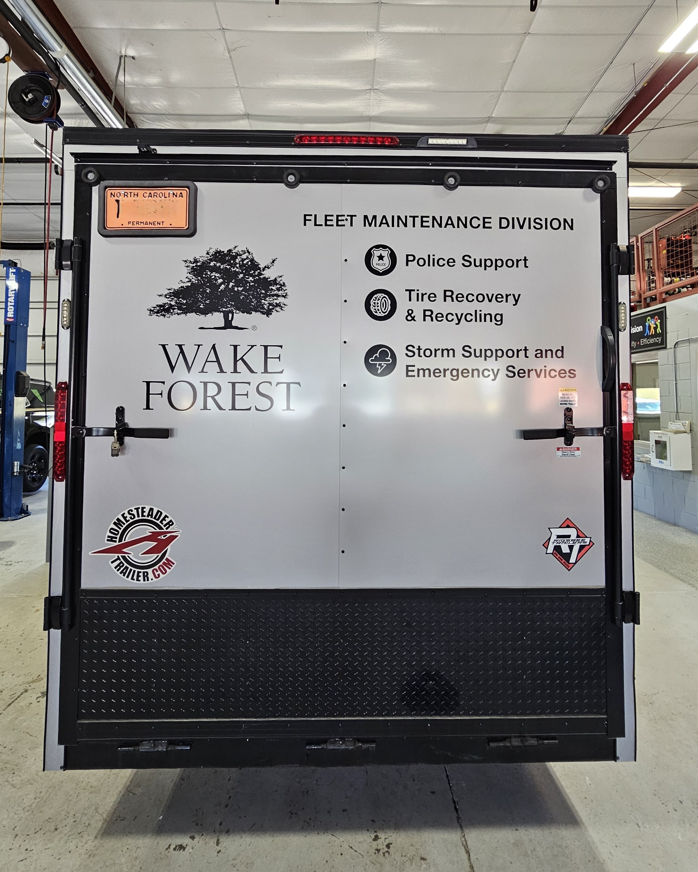 Vehicle Graphics & Lettering | Government & Public Office Signs | Wake Forest, NC | Vinyl