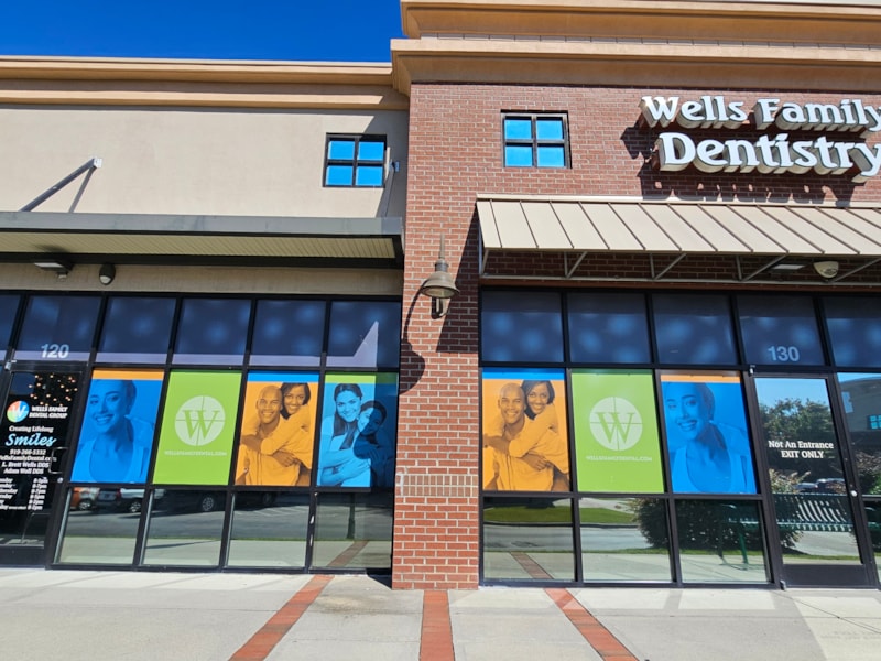 Window Graphics | Healthcare | Raleigh, NC | Vinyl
