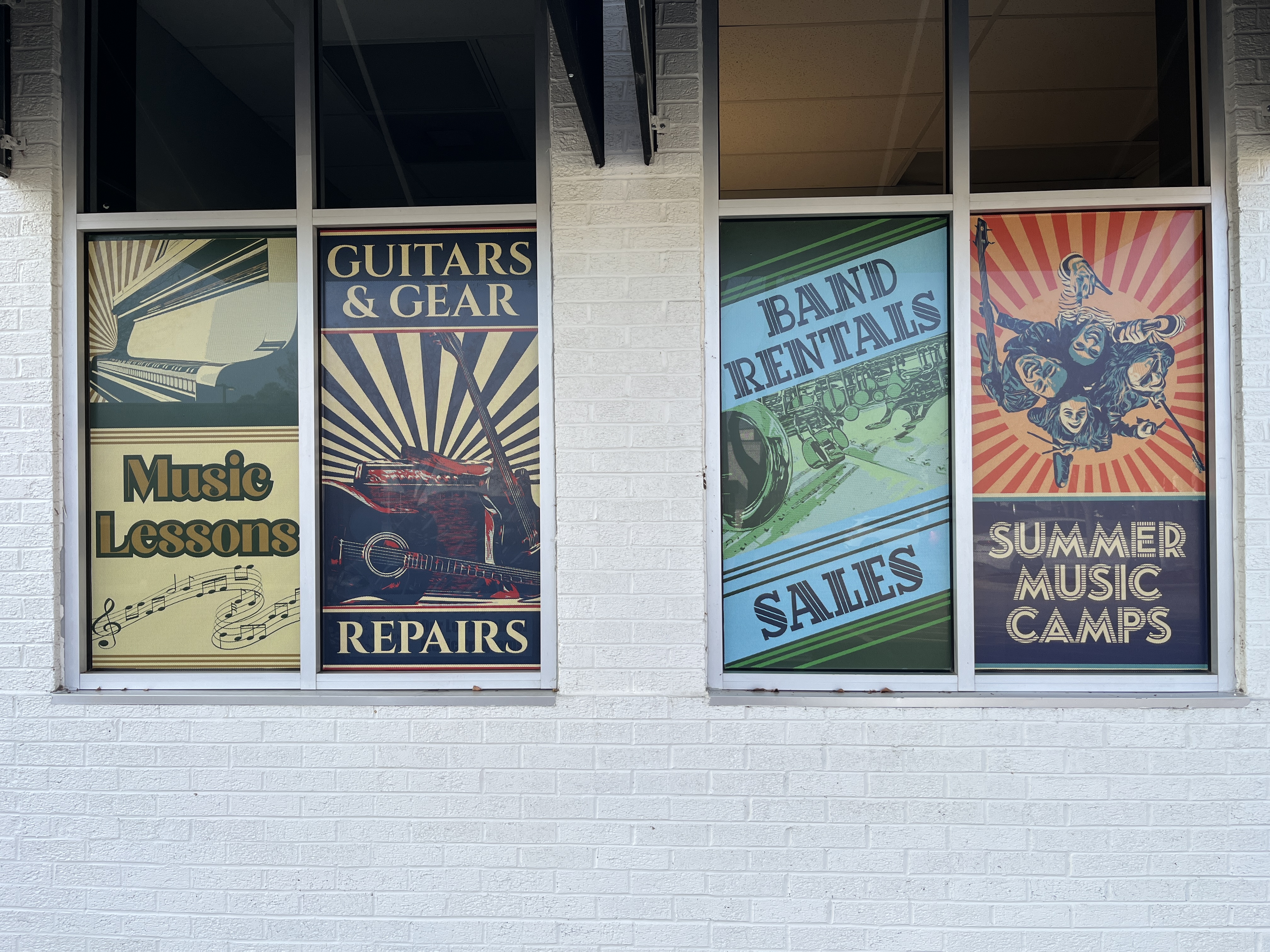 Window Graphics | School, College, & University Signs | Raleigh, NC | Vinyl