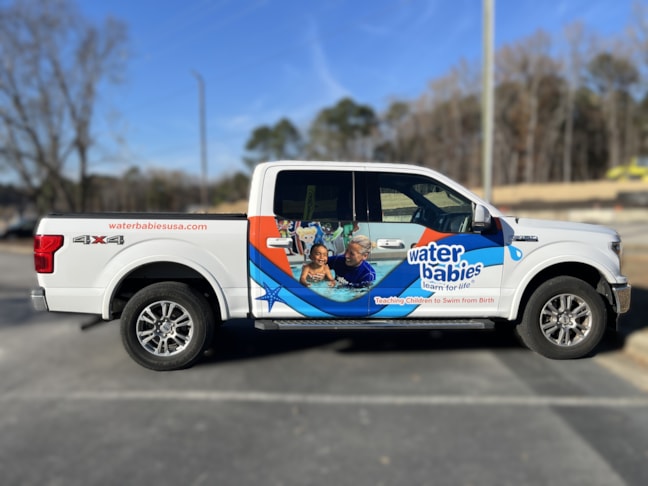 Vehicle Graphics - Water Babies - Franklinton, NC