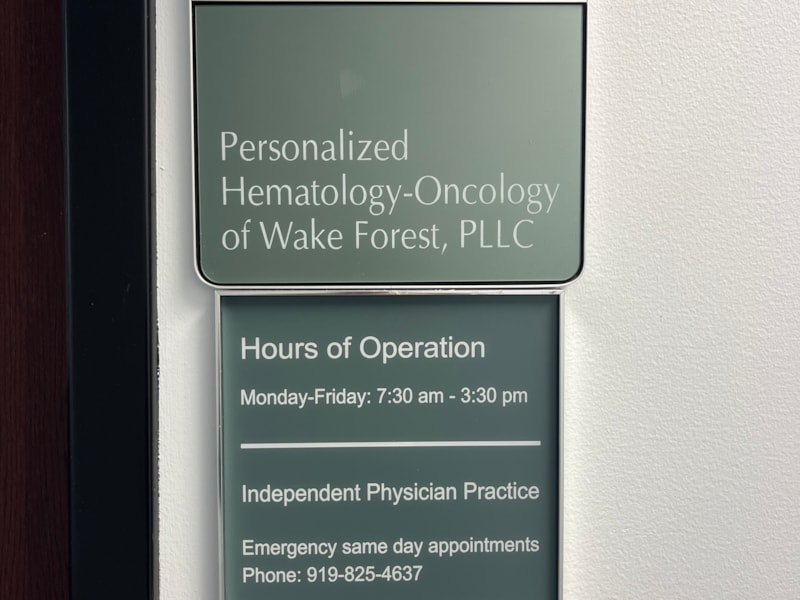 ADA Signs | Healthcare | Raleigh, NC | Plastic