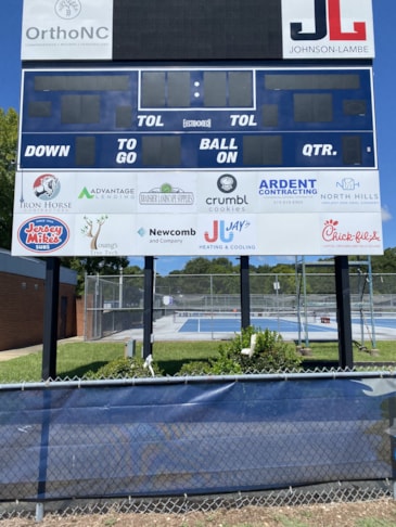 Scoreboard Signs - Millbrook High School - Raleigh, NC