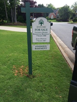 Real Estate Sign Frames
