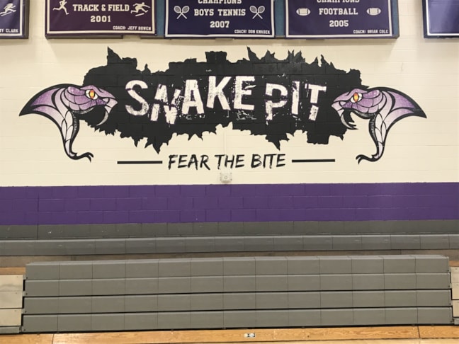 North Canyon High School Gym Student Section
