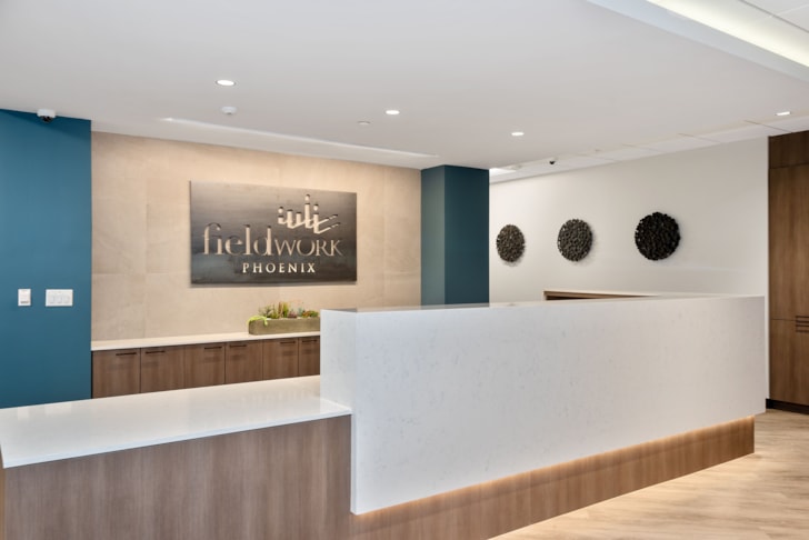 Custom Rolled Steel Reception Sign