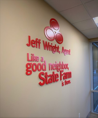 Custom Reception Sign