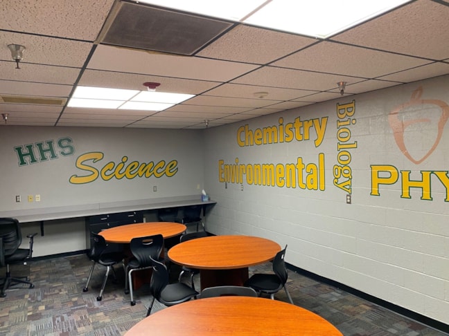Custom Wall Graphics for Horizon High School