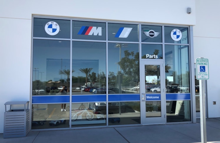 Custom Decals for Arrowhead BMW