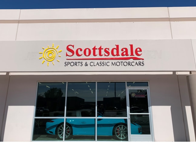 Custom Formed Plastic Exterior Sign for Scottsdale Sports & Classic Motor Cars