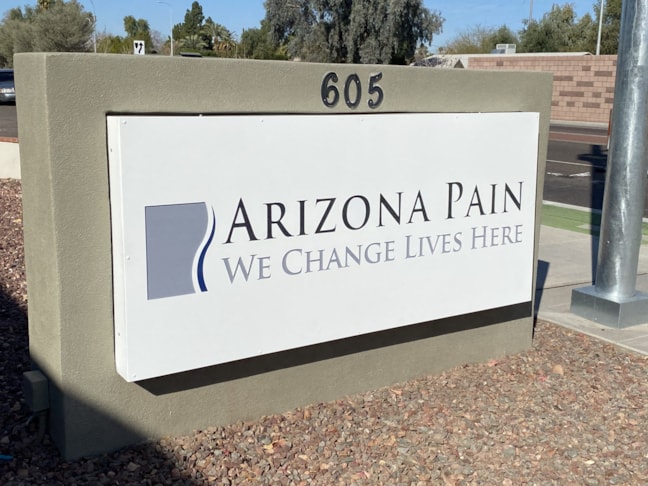 Monument Sign for Arizona Pan 