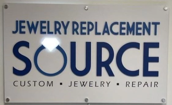 Custom Reception Sign with LED Element