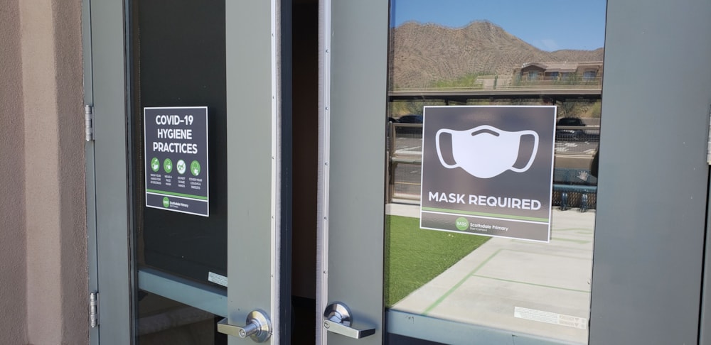 Custom Social Distancing Graphics for Basis Schools