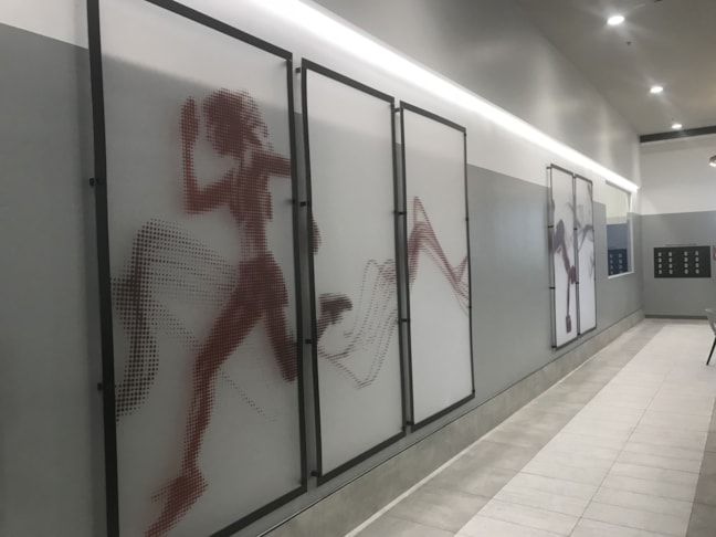 Custom Experiential Graphic Design Display