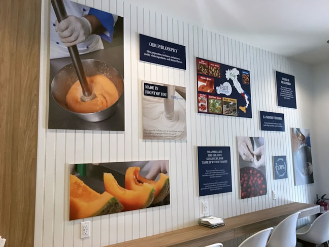 Custom Display for Gelato Cimmino