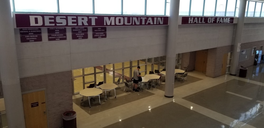 Custom Wall Graphic for Desert Mountain High School