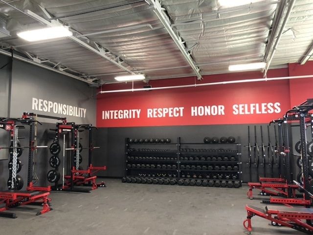 Custom Wall Graphic for D1 Training