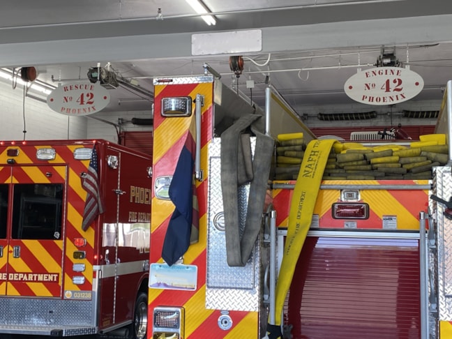 Custom Bay Signs - City of Phoenix Fire Station No.42