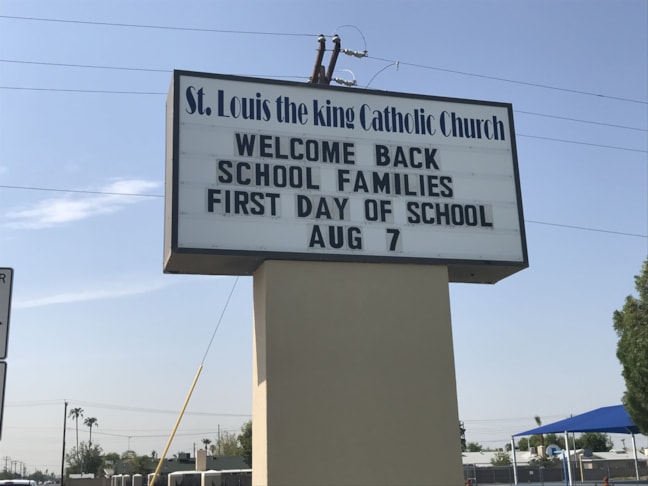 Changeable Letter Sign