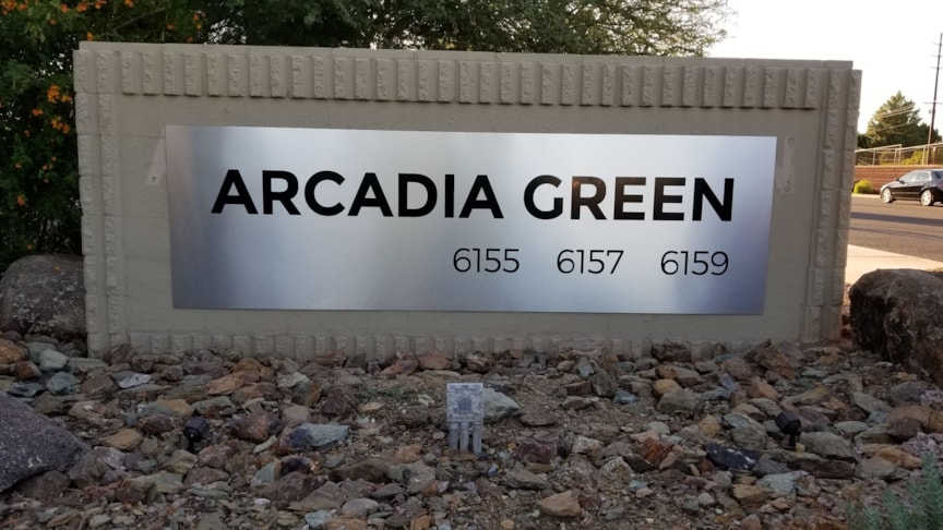 Custom Monument Sign