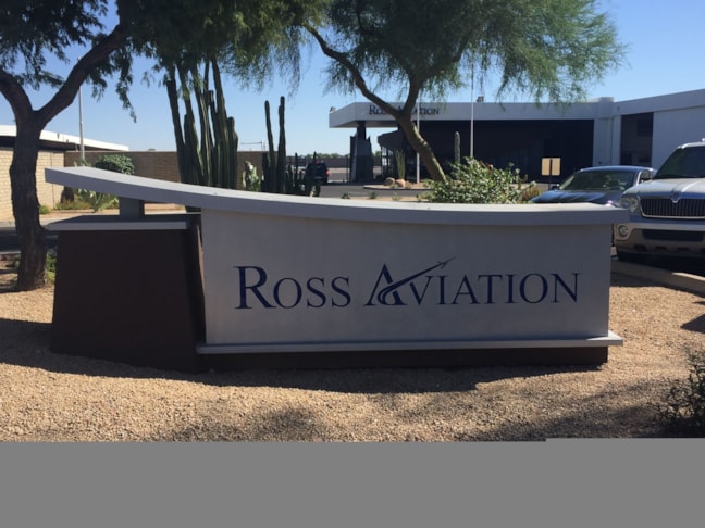 Re-Purposed Monument Sign