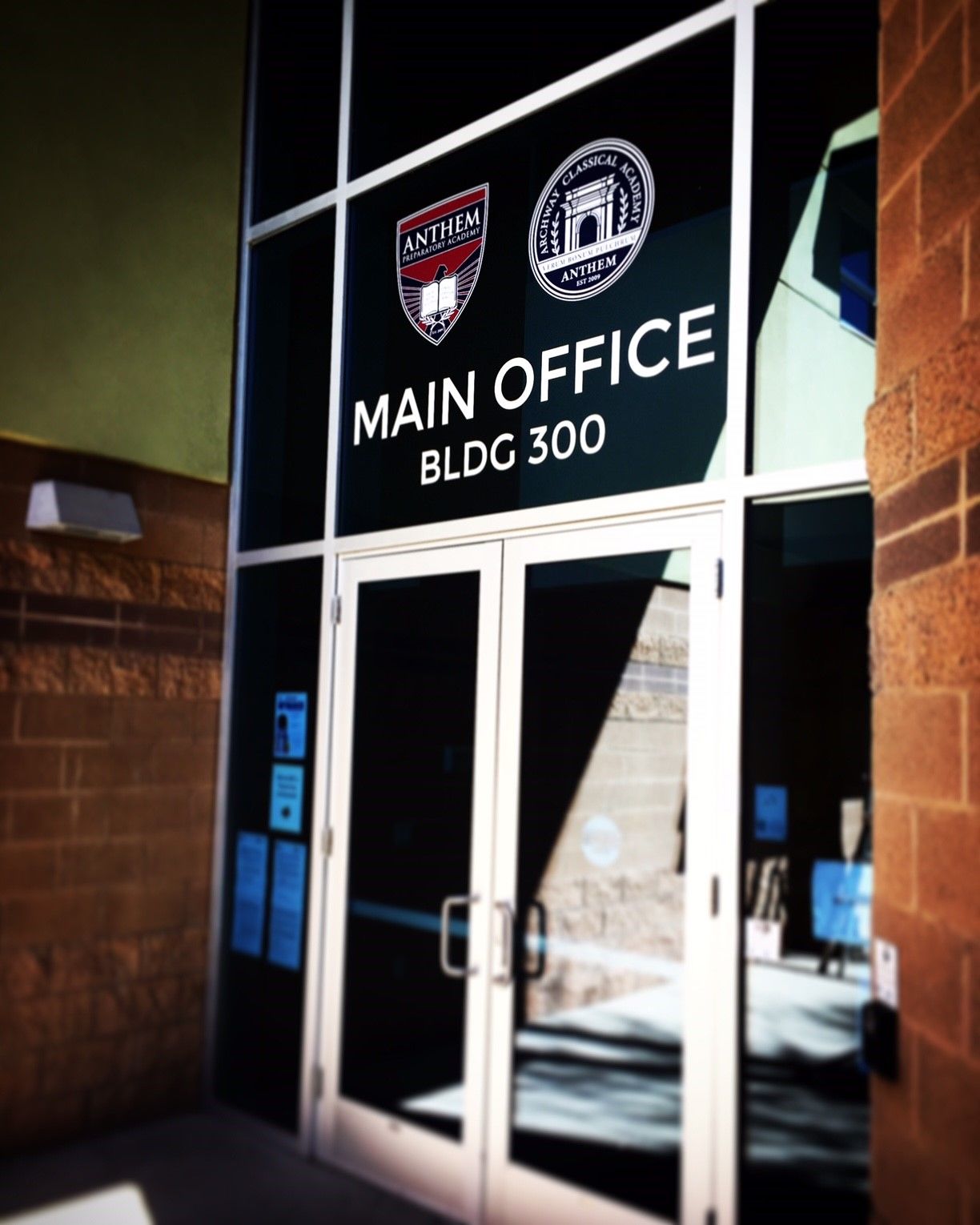 Window Graphics for Anthem Preparatory Academy in Anthem, AZ