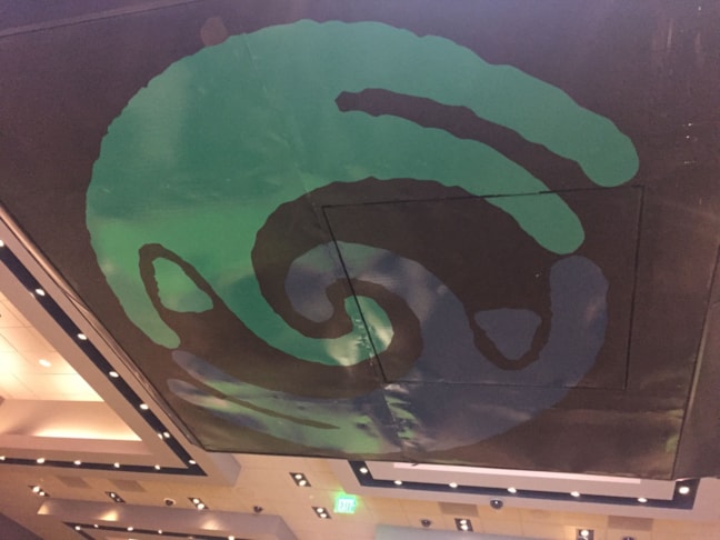 Custom Vinyl Graphic (installed upside down)