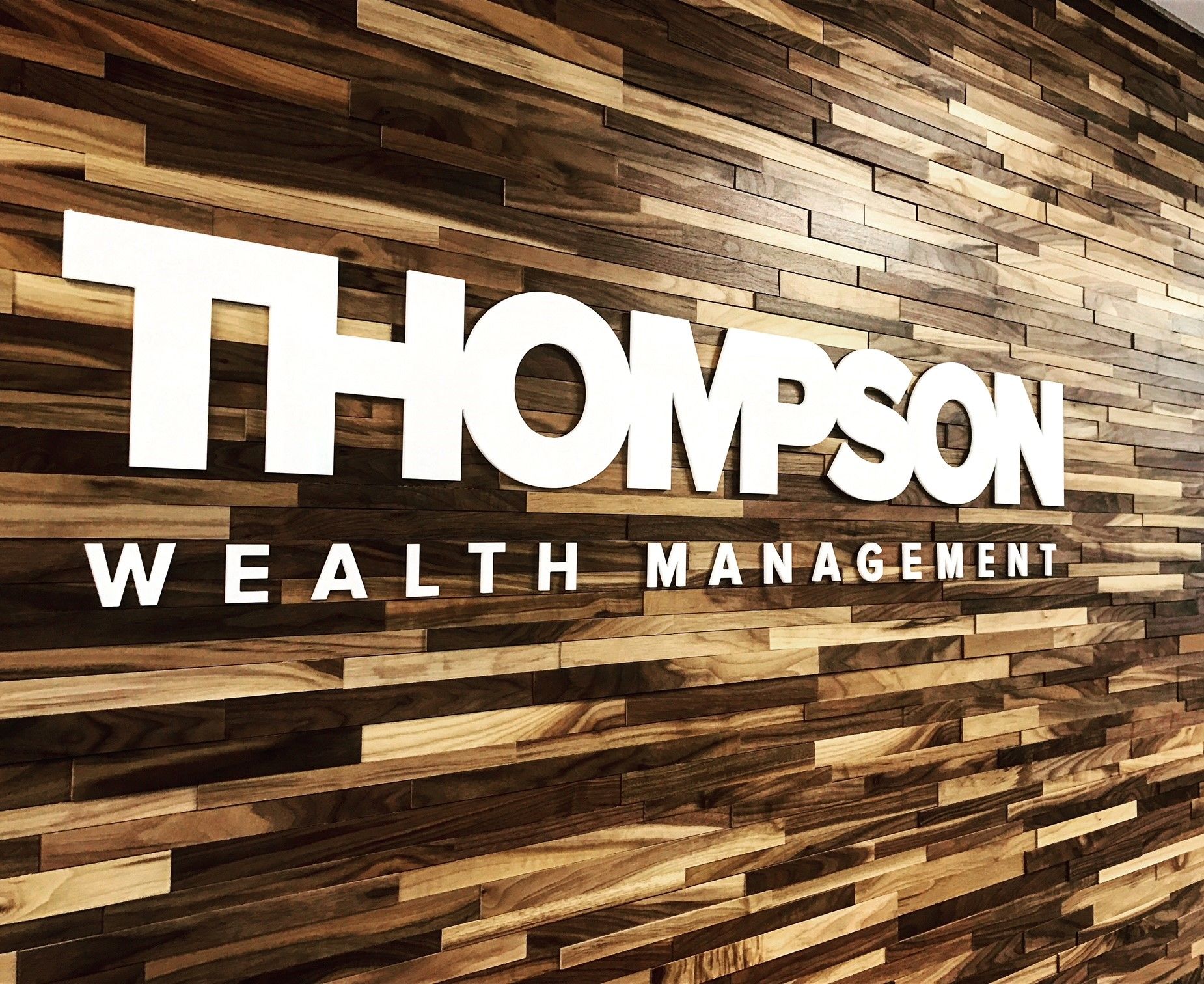 Architectural Reception Sign Collision Works