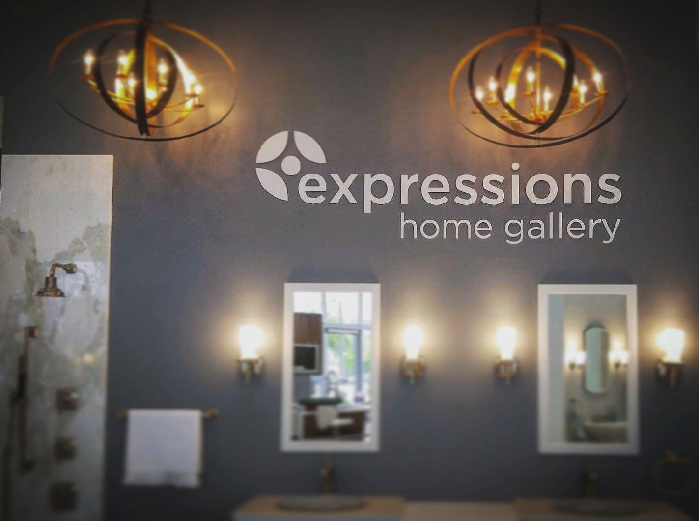 architectural reception signage Expressions Scottsdale