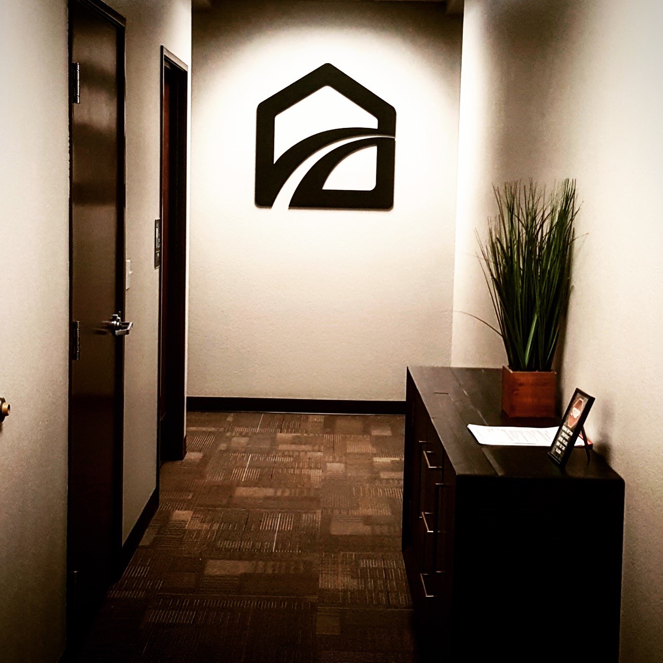 architectural reception signage Fairway Scottsdale