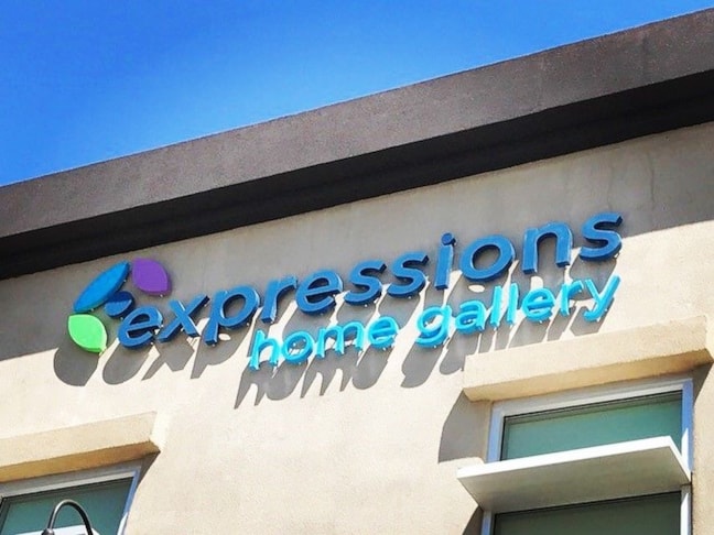 Halo Illuminated Building Sign