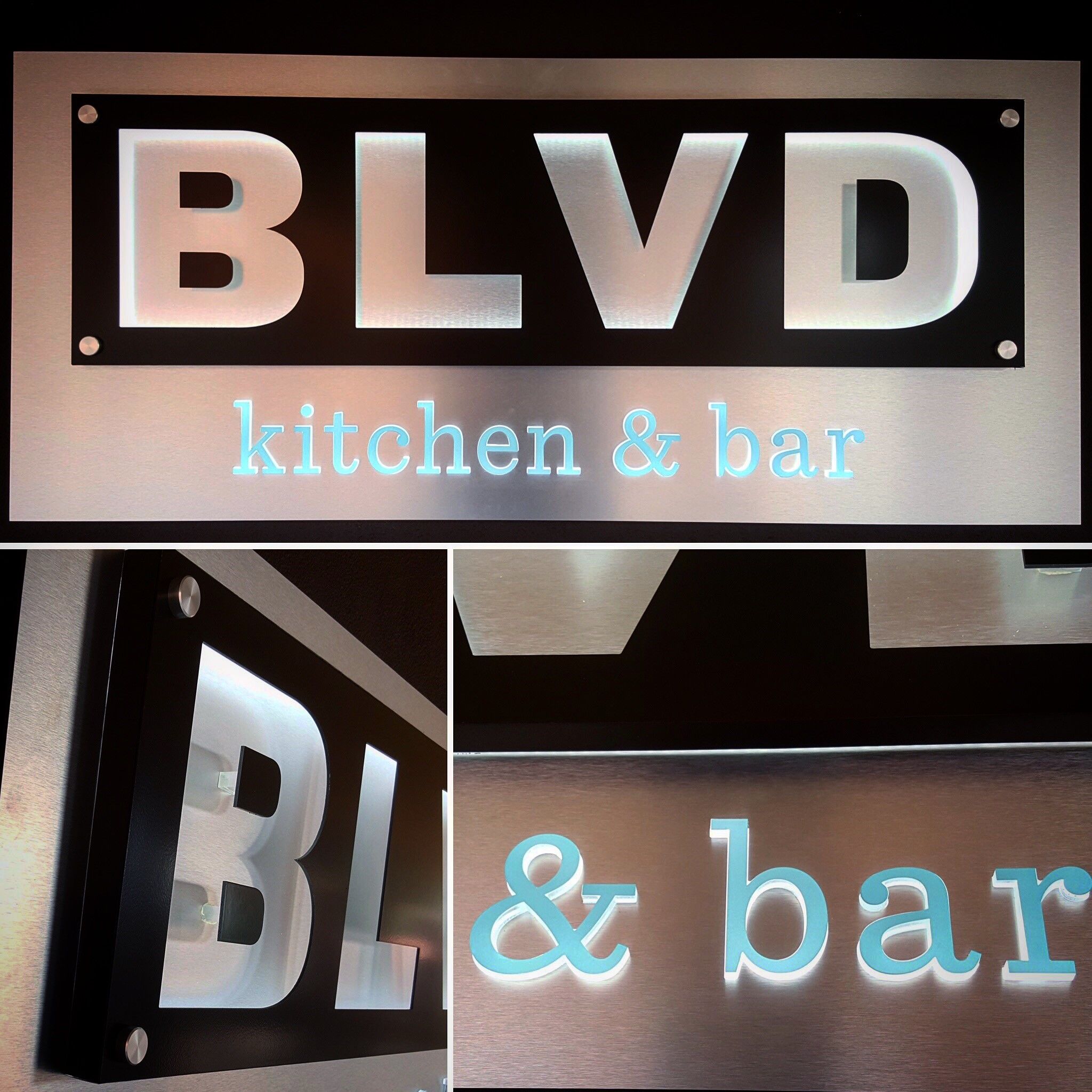 Architectural Illuminated Signage Hilton Garden Inn Old Town Scottsdale