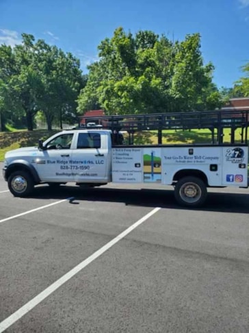 Vehicle Decals & Lettering for Blue Ridge Water Works in Boone, NC