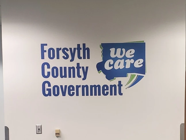 Forsyth County Government Wall Graphics, Murals, & Custom Wallpaper