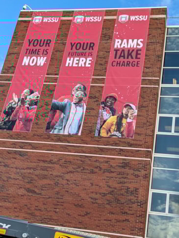 Fabric & Vinyl Outdoor Banners | College & University Signage