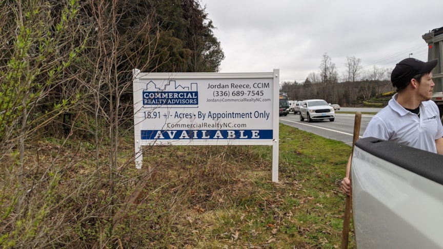 Post & Panel Signs | Real Estate