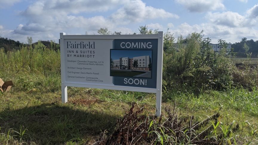 Real Estate Post & Panel Sign