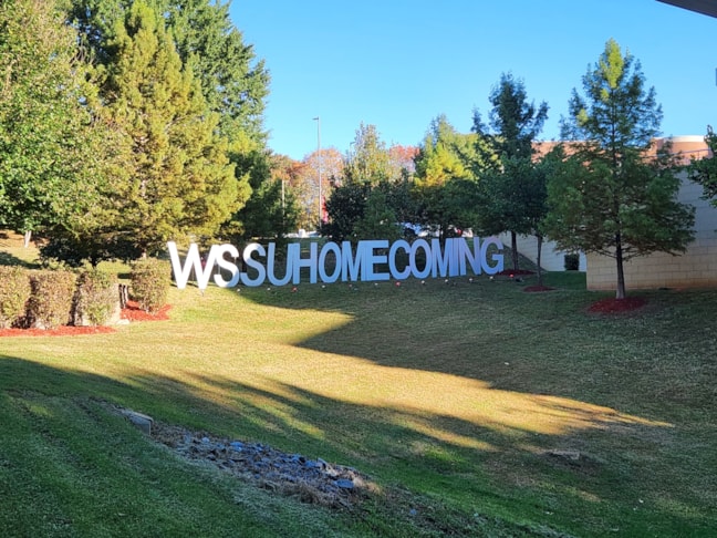 Winston-Salem State University Open House Vinyl Outdoor Banners