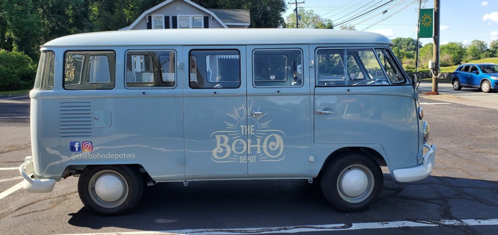 Boho Depot VW Bus Vehicle Graphics & Lettering