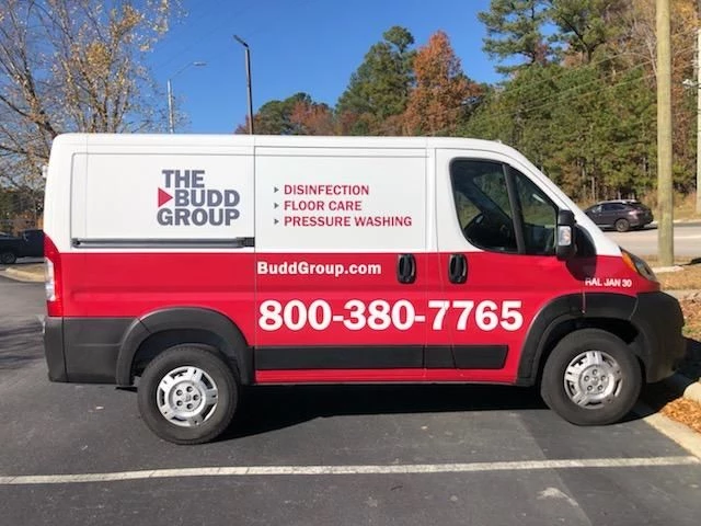 Budd Group Dodge Promaster Partial Wrap