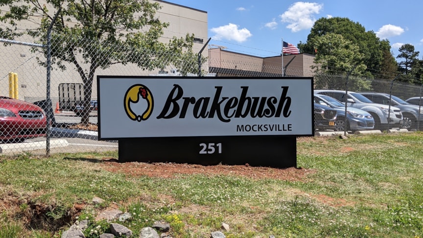 Brakebush Monument Sign