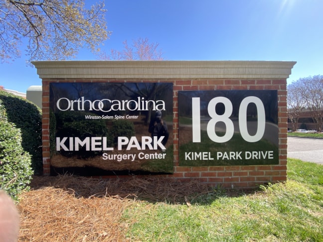 Ortho Carolina Monument Signs