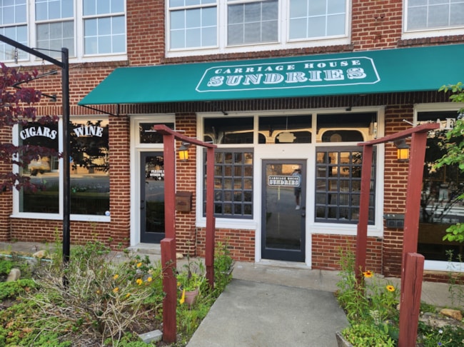 Carriage House Sundries Window Graphics