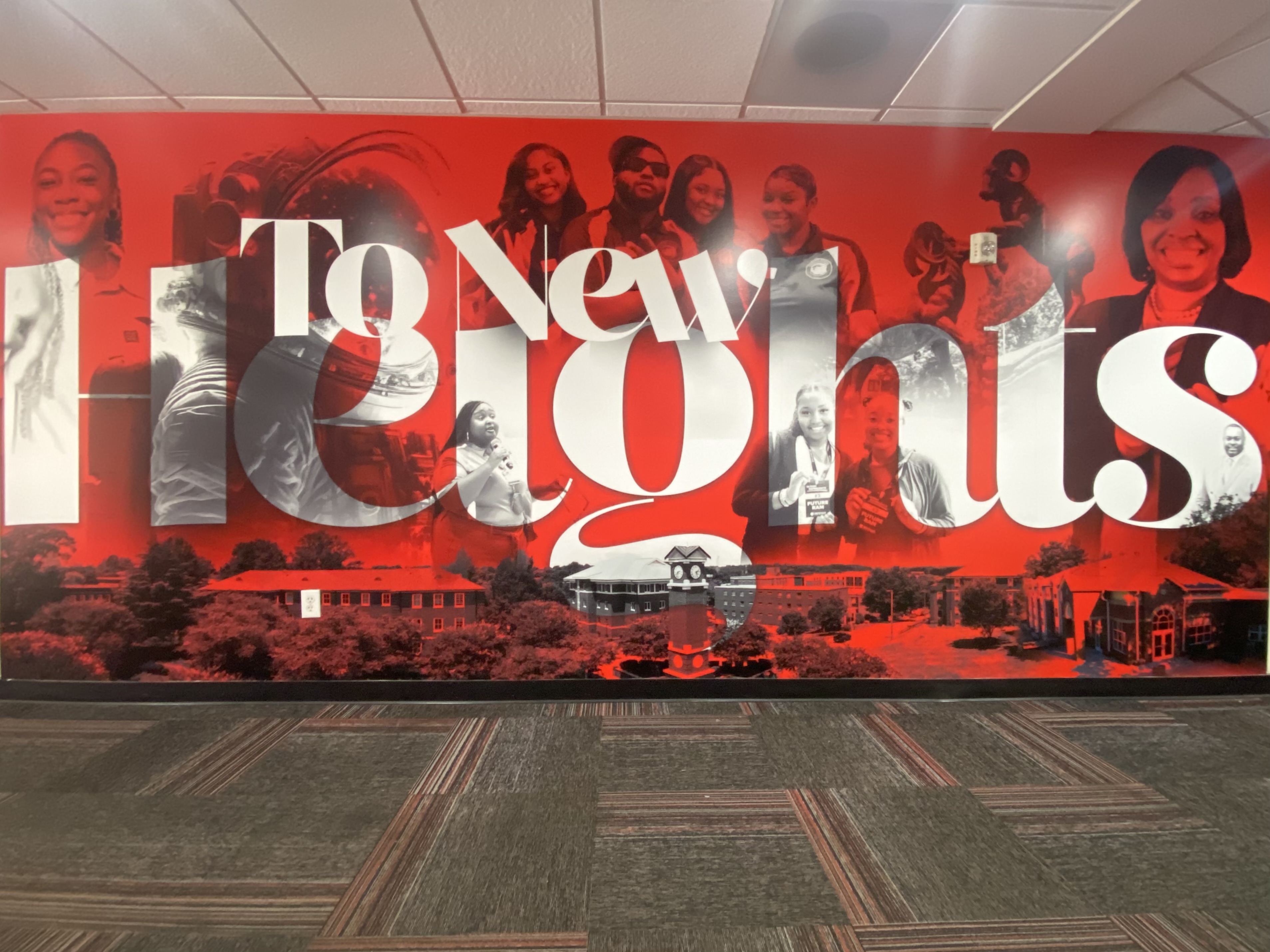 Wall Murals & Graphics | School, College, & University Signs | Winston-Salem, NC | Vinyl