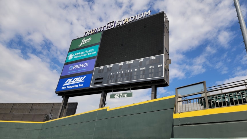 Winston-Salem Dash Baseball Sporting Events & Athletic Events Signs