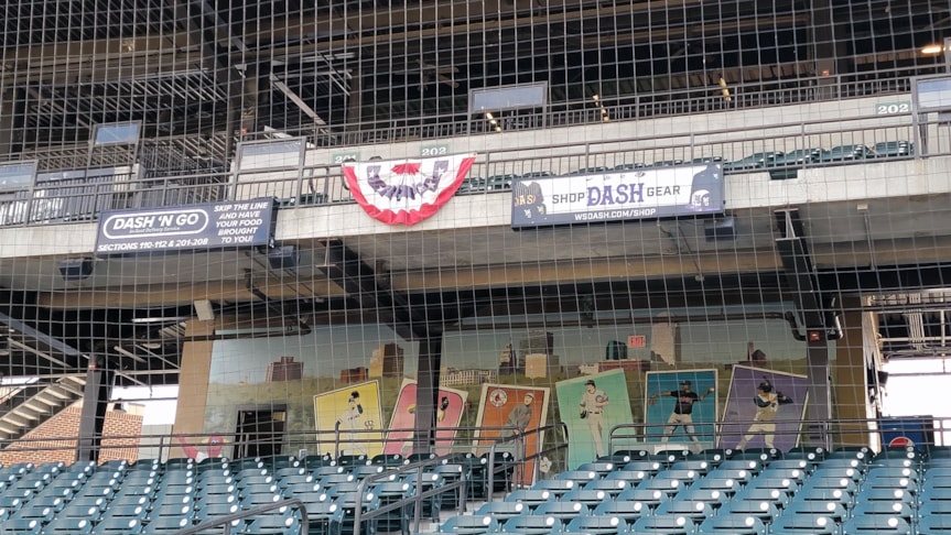 Winston-Salem Dash Baseball Sporting Events & Athletic Events Signs