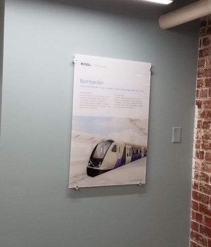 Custom Acrylic Display-National Instruments-Charlottesville Va