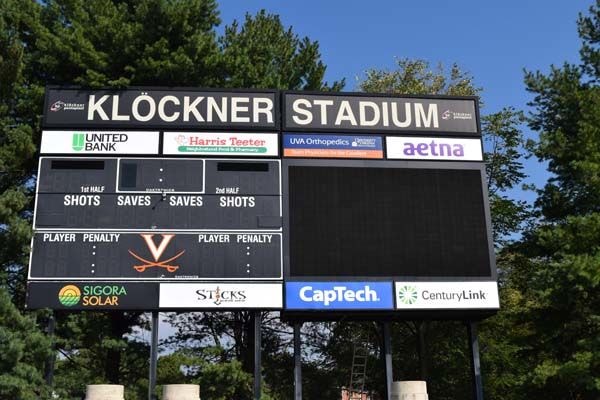 Illuminated Commercial Signage for Virginia Sports Properties in Charlottesville, VA