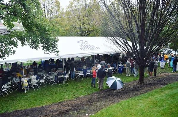 Custom Party Tent for Virginia Sports Properties in Charlottesville, VA